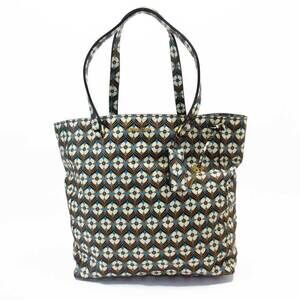 Miu Miu shoulder bag tote White brown blue gold leather